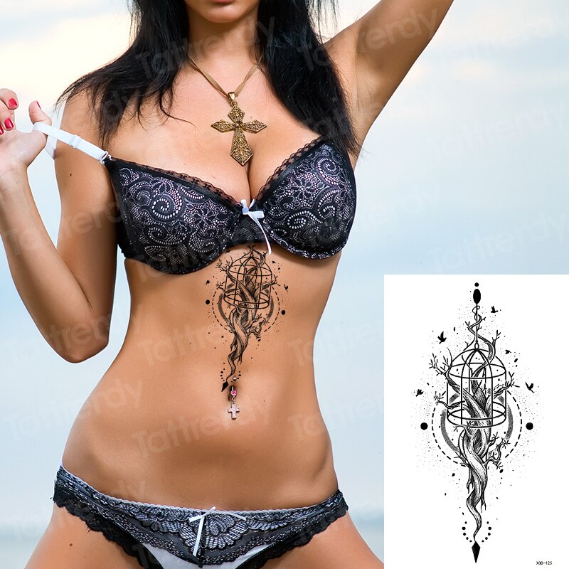 Temporary tattoos Women or Men LARGE assorted selection No. 1