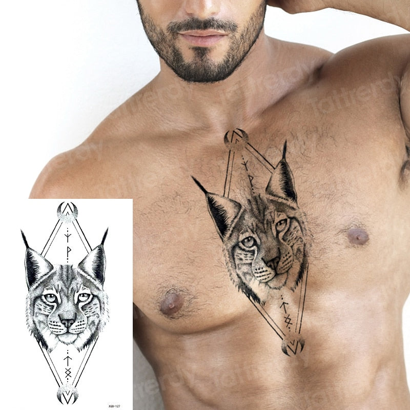 Temporary tattoos Women or Men LARGE assorted selection No. 1