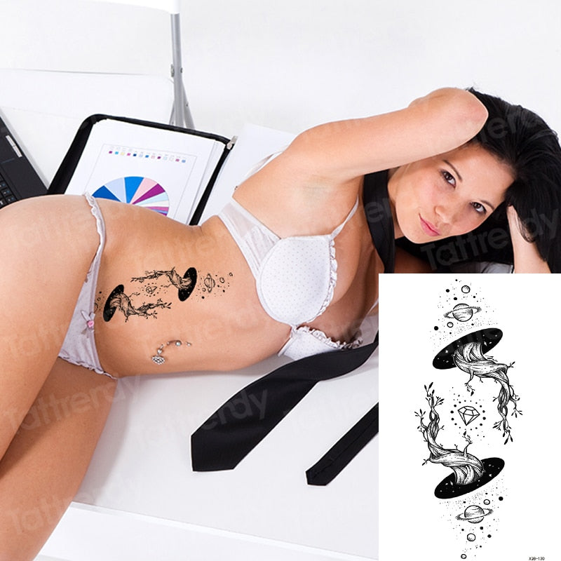 Temporary tattoos Women or Men LARGE assorted selection No. 1