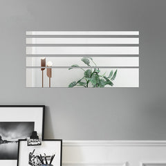 Self-adhesive acrylic mirror panels