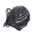 Deprivation hoods with lace up rear