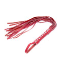 Whip tickled cat tail whip with wrist strap