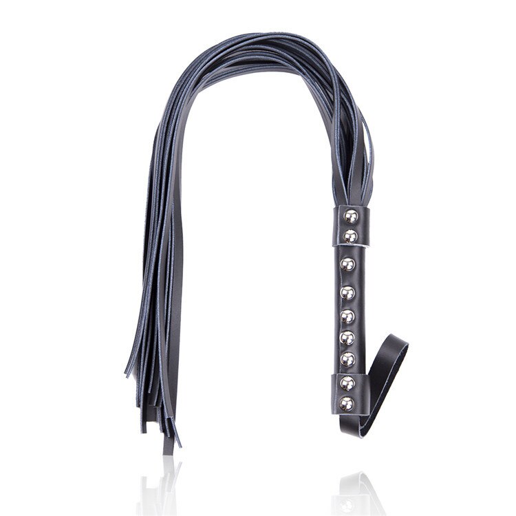 Whip tickled cat tail whip with wrist strap
