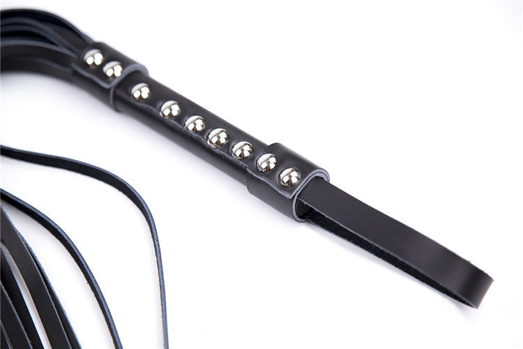 Whip tickled cat tail whip with wrist strap