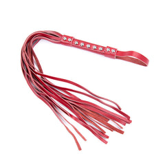 Whip tickled cat tail whip with wrist strap