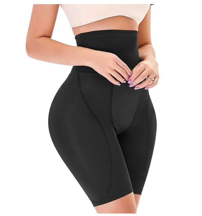 Buttocks and hips enhancer set with pants and pads
