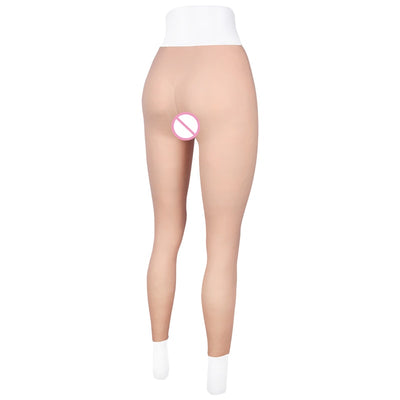 Lower body female suit with vaginal tract & penis sleeve