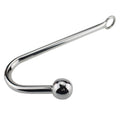 Stainless steel Anal hook 250mm single ball