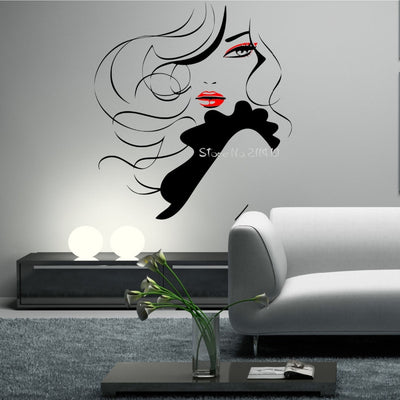 Wall silhouette sticker made of PVC. Image 28