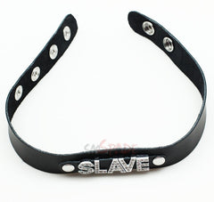 Name collar for subs Bitch, Slut or Slave.