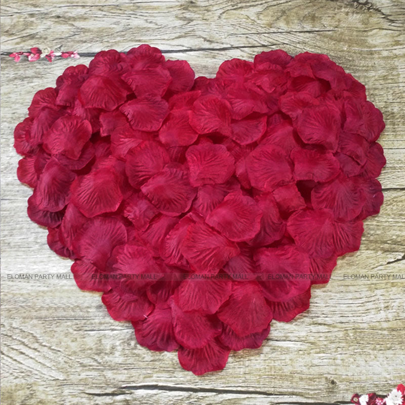 Rose petals 500 pcs per pack. Myriad of colour choices