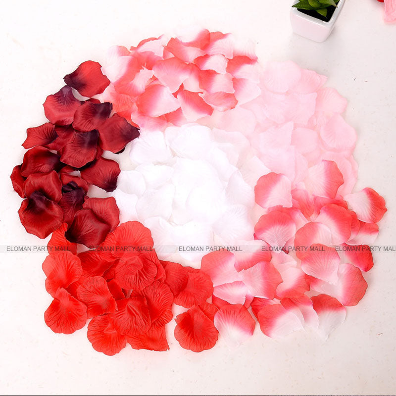 Rose petals 500 pcs per pack. Myriad of colour choices