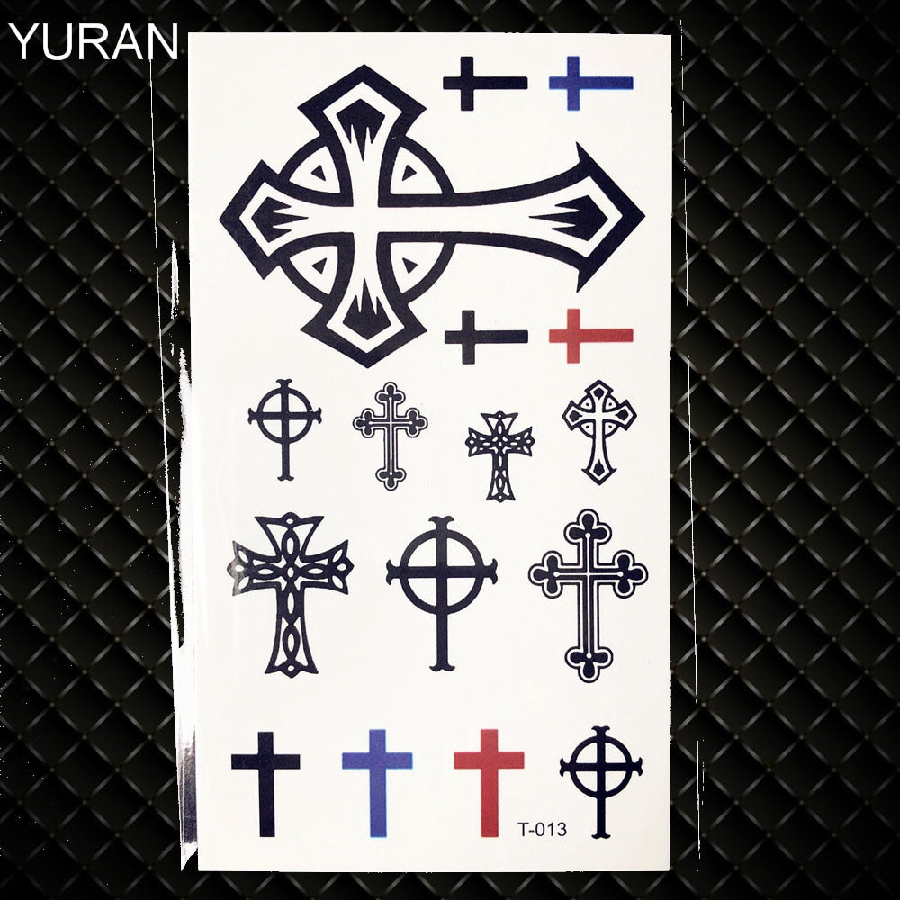 Temporary tattoos Women or Men SMALL assorted selection No. 2