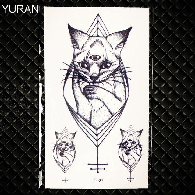 Temporary tattoos Women or Men SMALL assorted selection No. 2