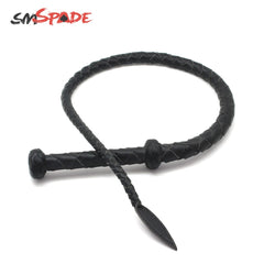 Leather whip 95cm microfiber leather by SM Spade