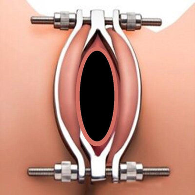 Labia clamp speculum in Stainless Steel