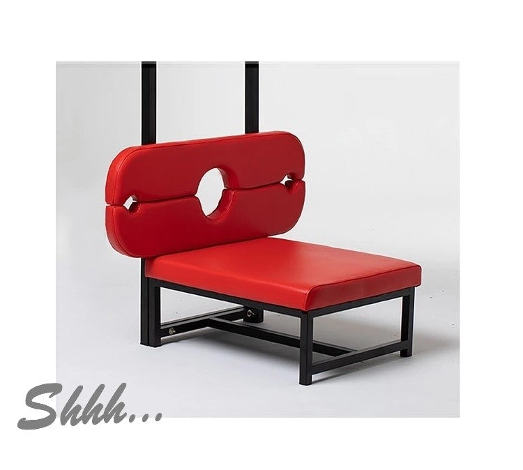 Shhh... BDSM Stocks stool SS-1 - Red or Black