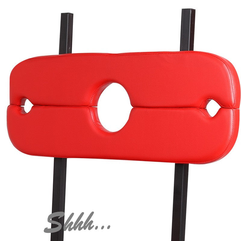 Shhh... BDSM Stocks stool SS-1 - Red or Black