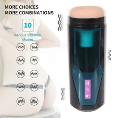 Hismith HSA51F Male Masturbator - Vibrating & Thrusting