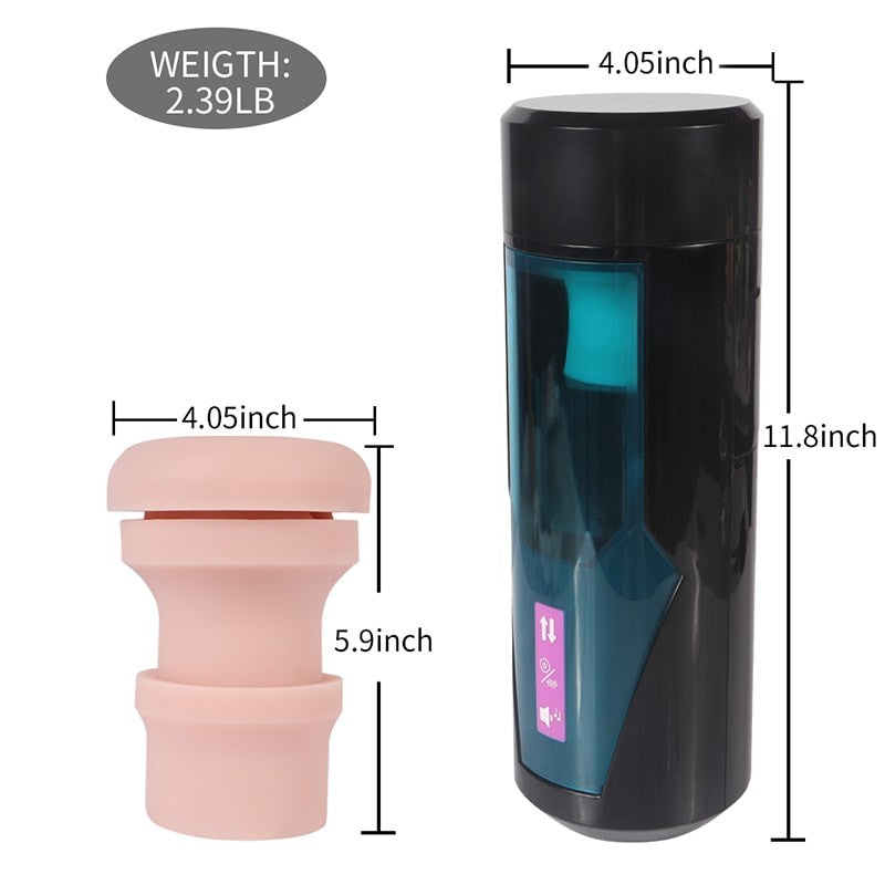 Hismith HSA51F Male Masturbator - Vibrating & Thrusting