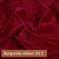 Velour fabric cloth for BDSM room