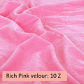 Velour fabric cloth for BDSM room