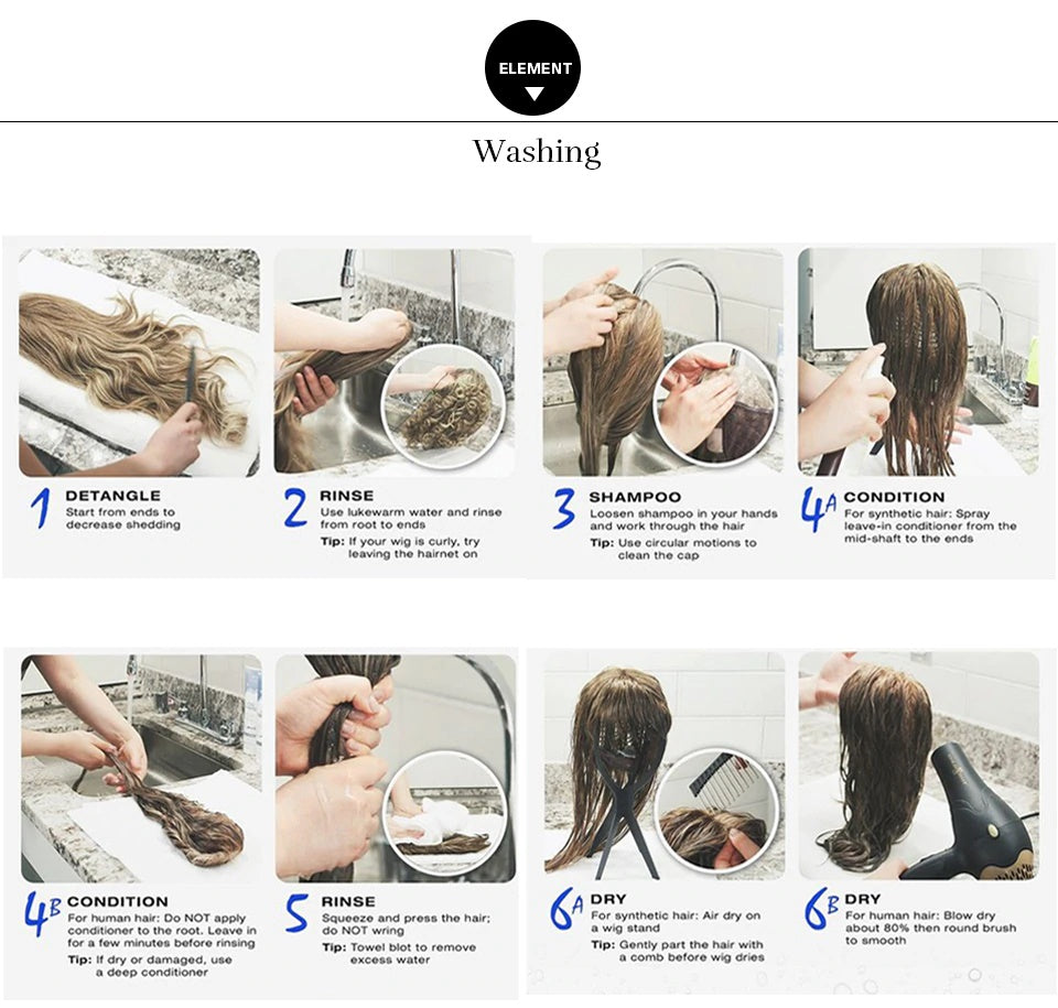 Synthetic wigs with fringe. Straight with dark roots 12 colours